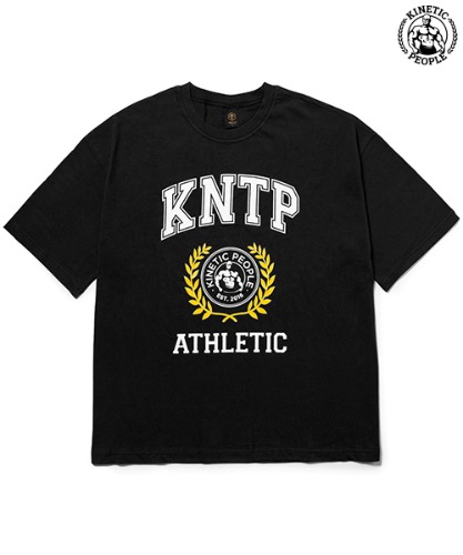 KNTP 컬리지 티셔츠 블랙